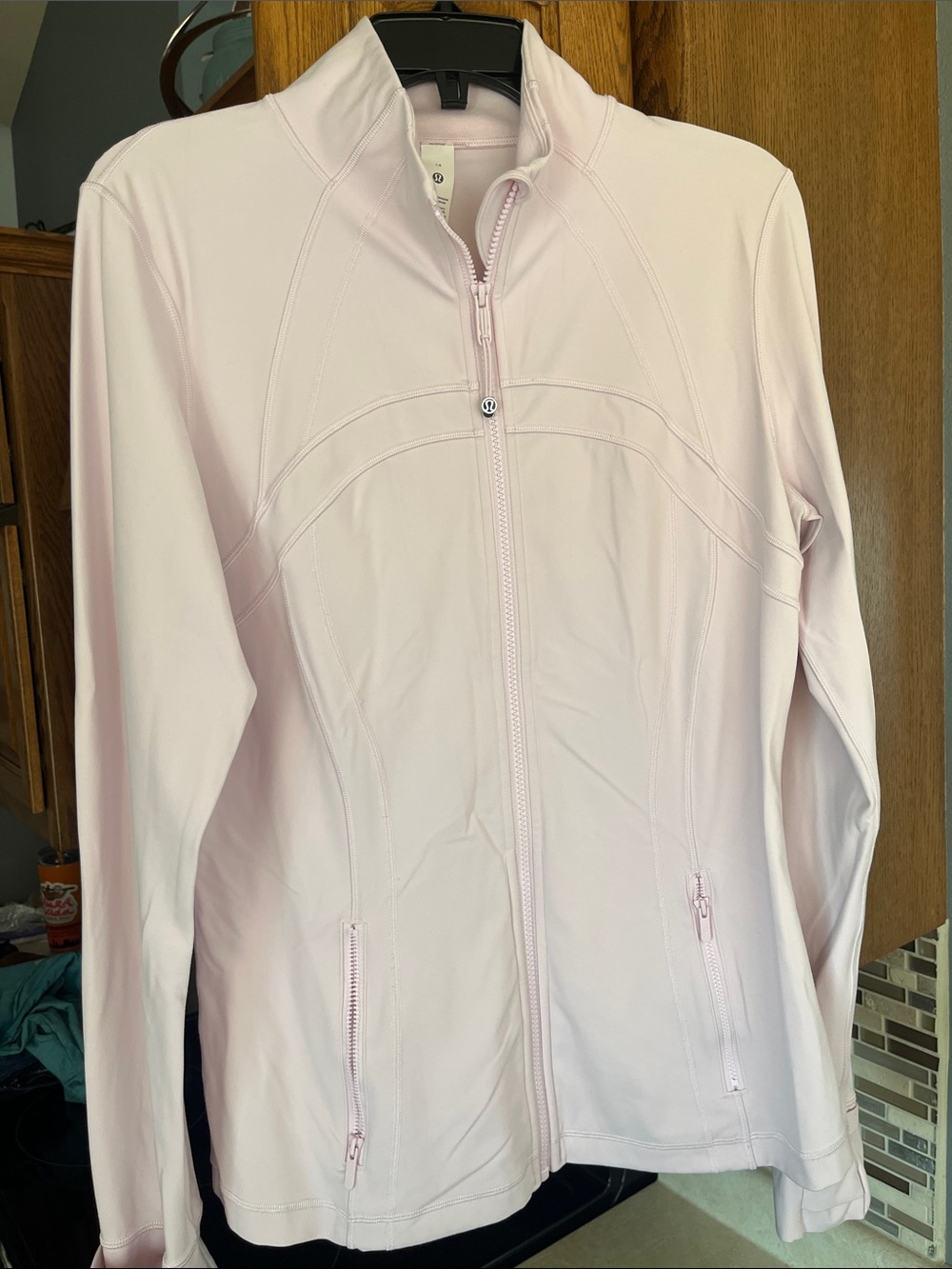 lululemon athletica Light Pink Full-Zip Utility Jacket
